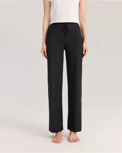 寬鬆臀部覆蓋長褲